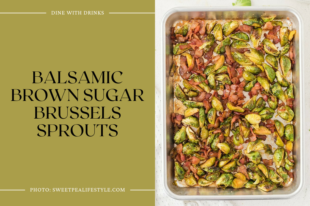 Balsamic Brown Sugar Brussels Sprouts