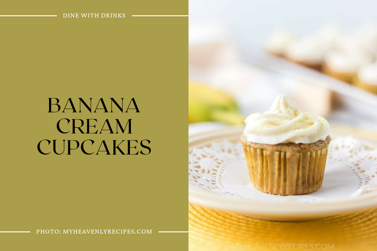 Banana Cream Cupcakes
