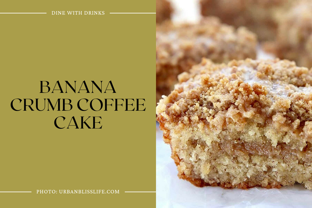 Banana Crumb Coffee Cake