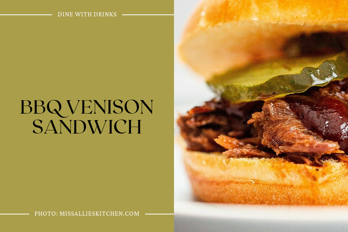 Bbq Venison Sandwich