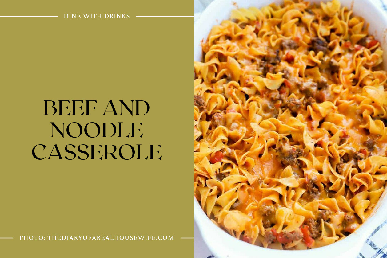 Beef And Noodle Casserole