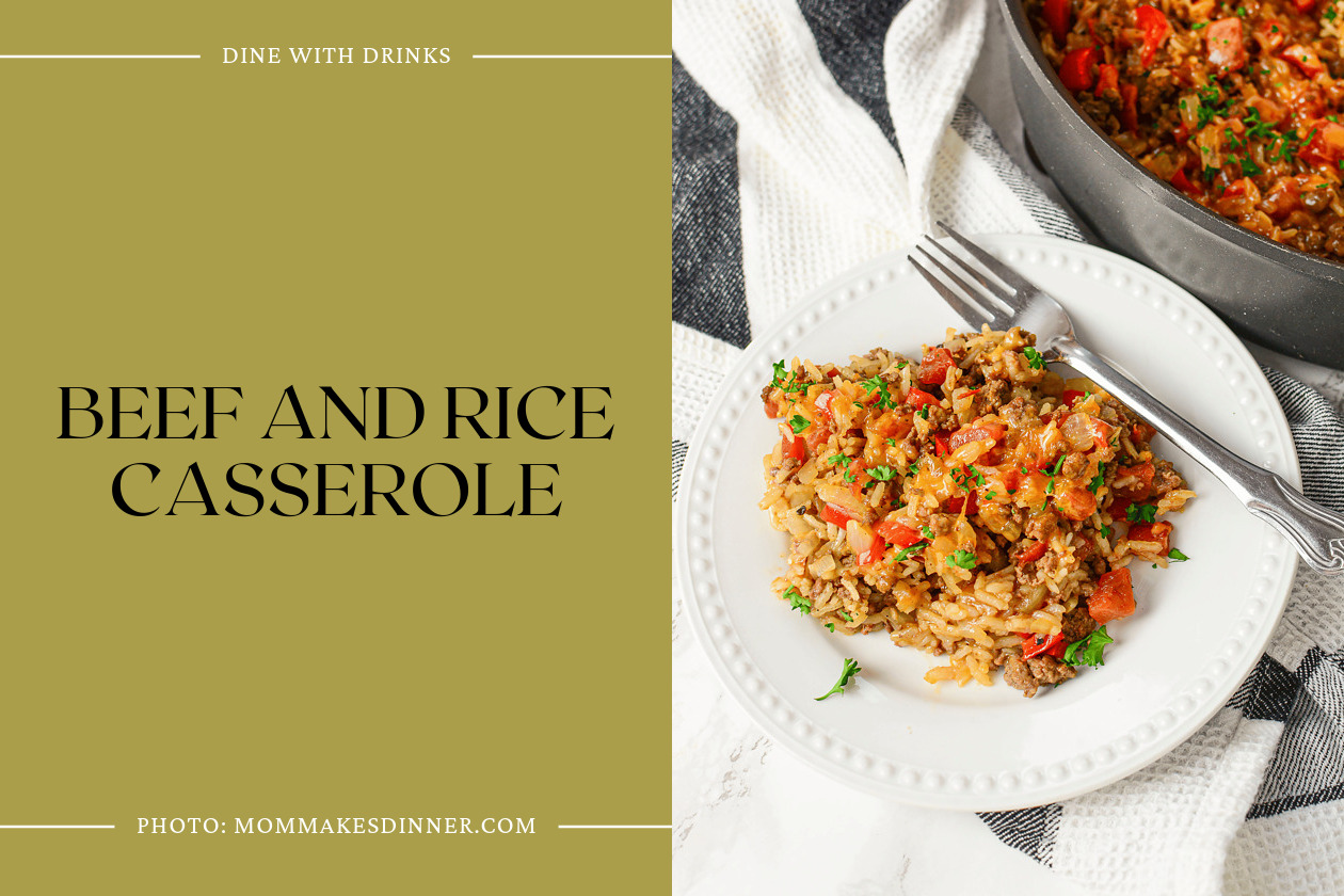 Beef And Rice Casserole