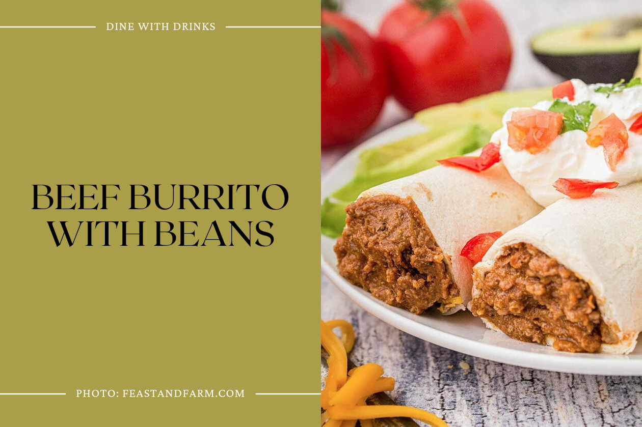 Beef Burrito With Beans