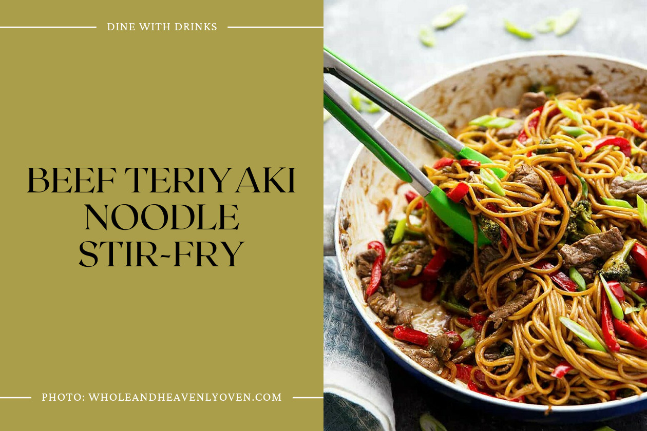 Beef Teriyaki Noodle Stir-Fry