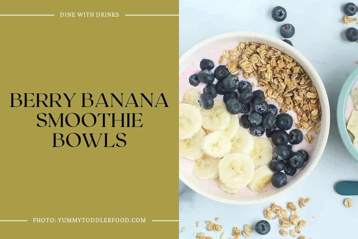Berry Banana Smoothie Bowls