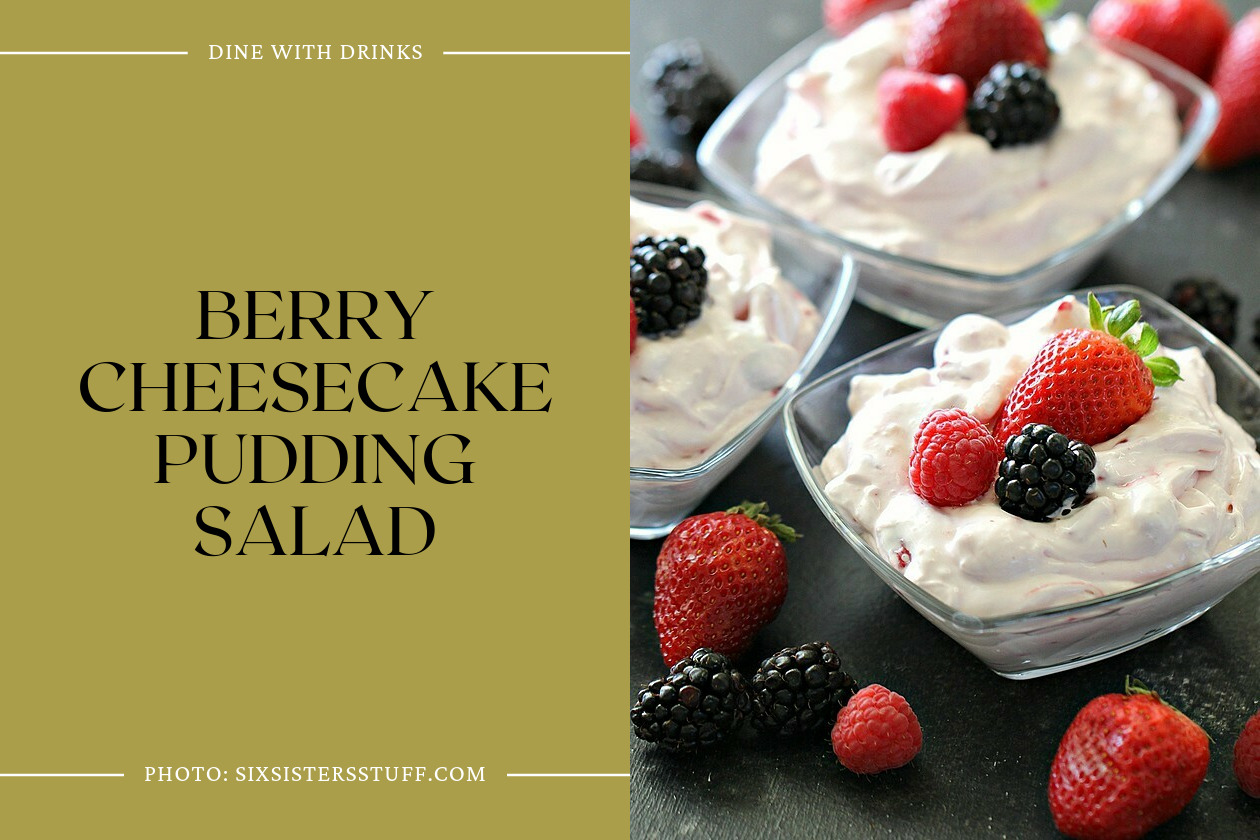 Berry Cheesecake Pudding Salad
