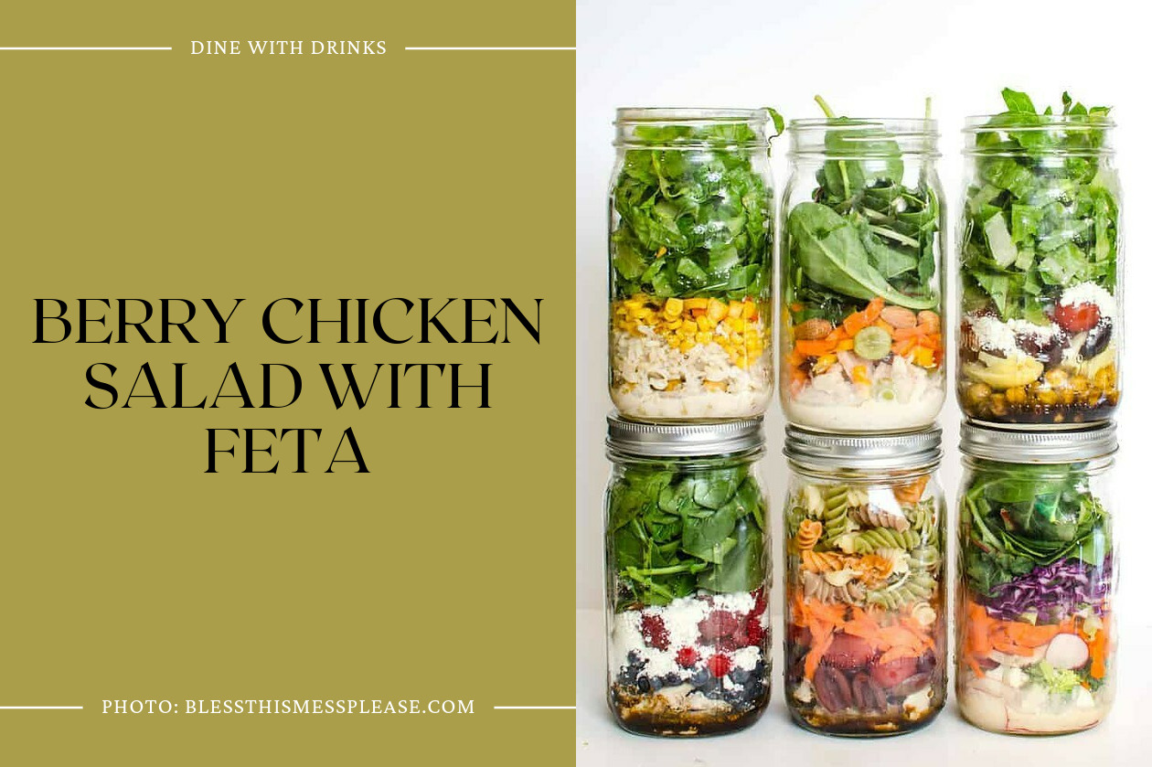 Berry Chicken Salad With Feta