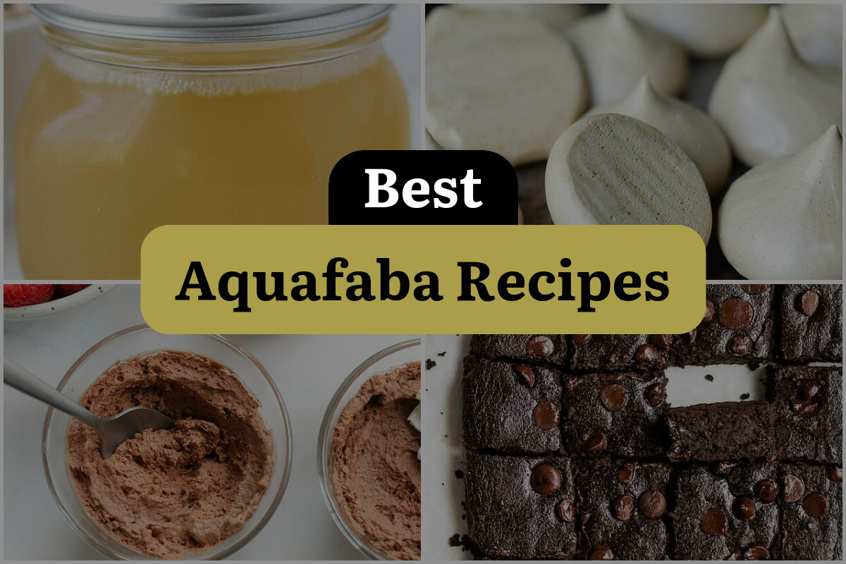 15 Best Aquafaba Recipes
