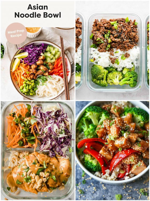 16 Asian Meal Prep Recipes To Spice Up Your Week!