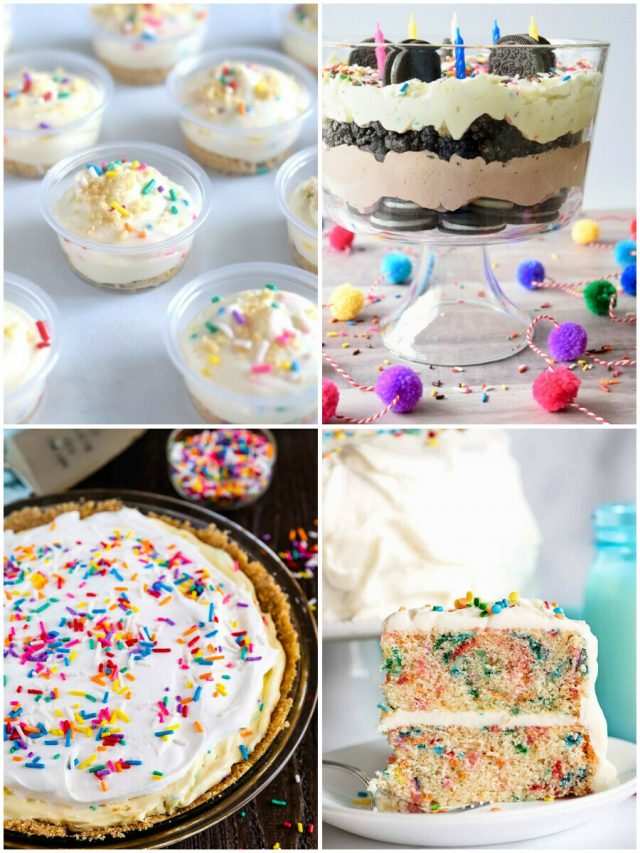 19 Birthday Dessert Recipes To Sweeten Your Celebration