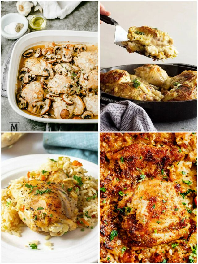 23 Chicken Thigh Casserole Recipes To Satisfy Your Cravings!