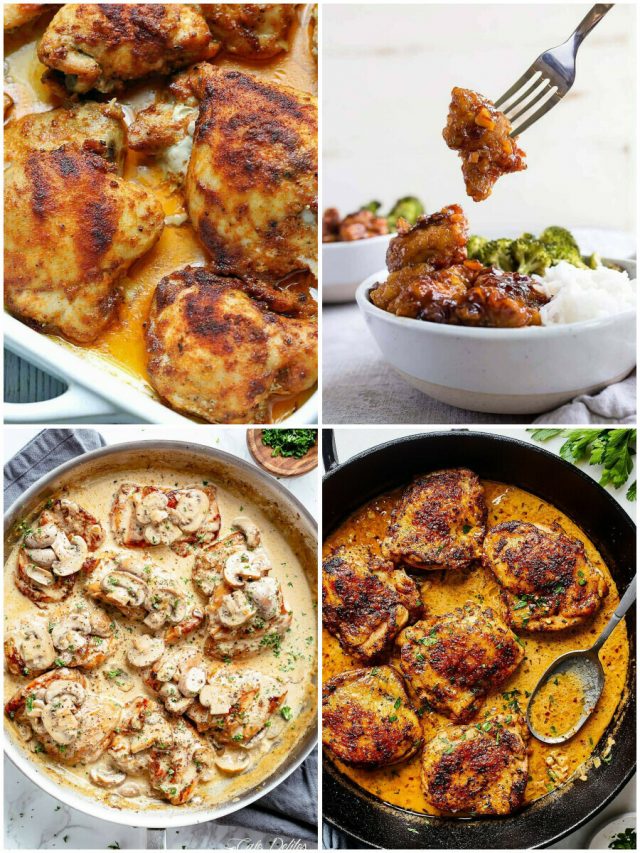 24 Chicken Thigh Dinner Recipes: Thighs-Olutely Delicious!
