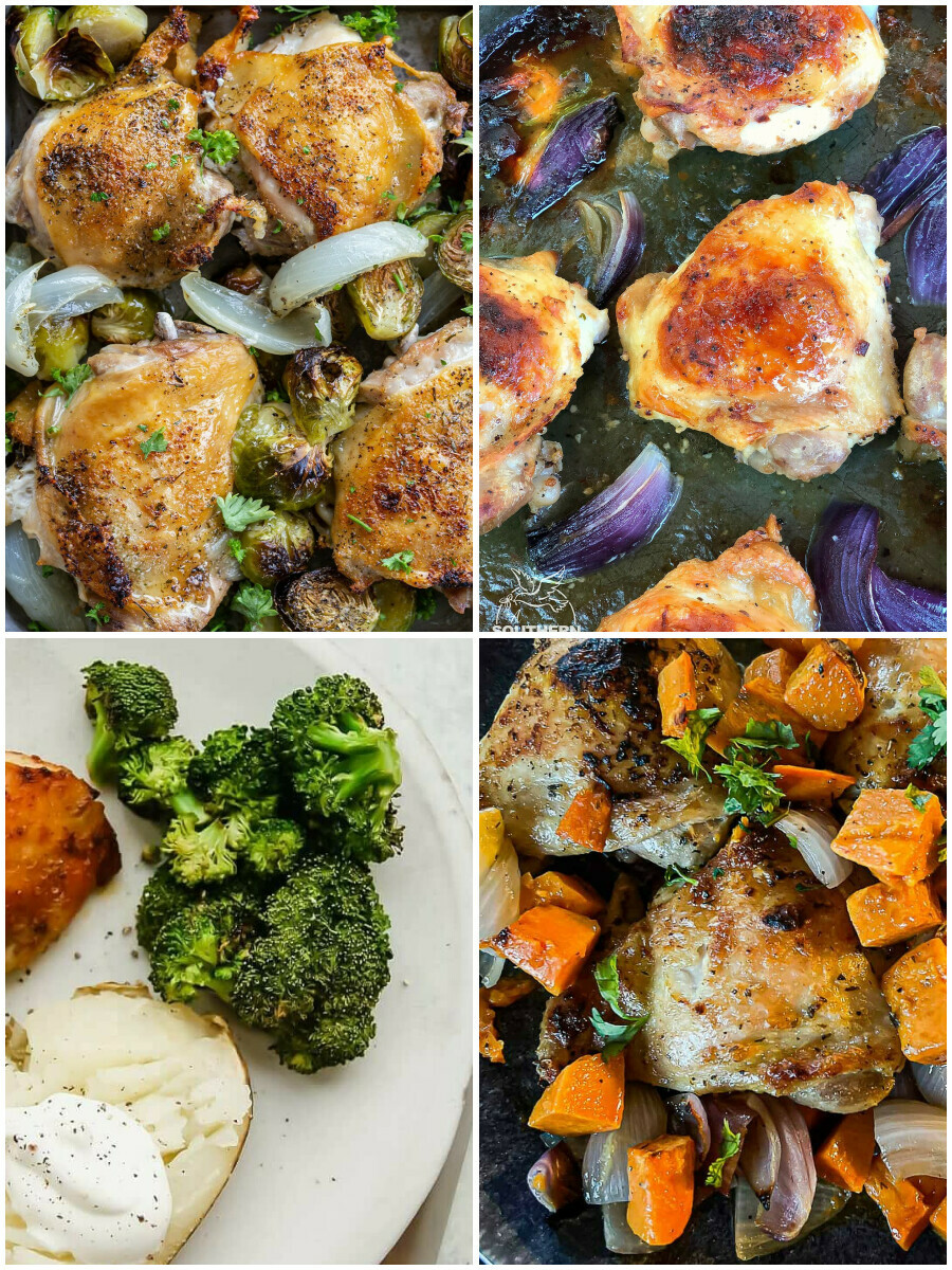 24 Chicken Thigh Sheet Pan Recipes to Simplify Your Cooking!