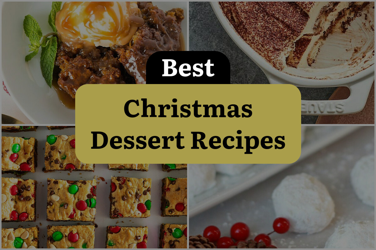 25 Best Christmas Dessert Recipes