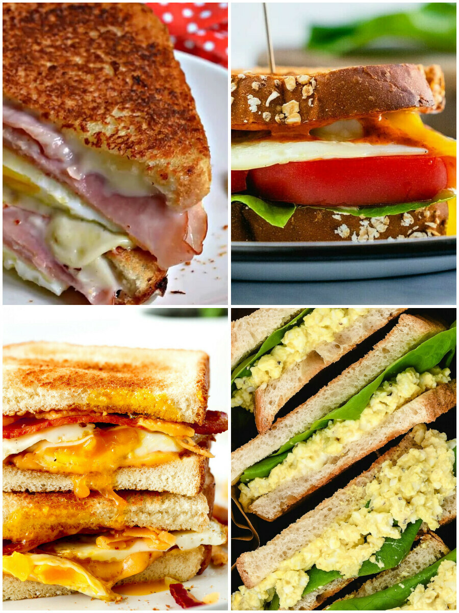 21 Egg Sandwich Recipes That'll Crack You Up!