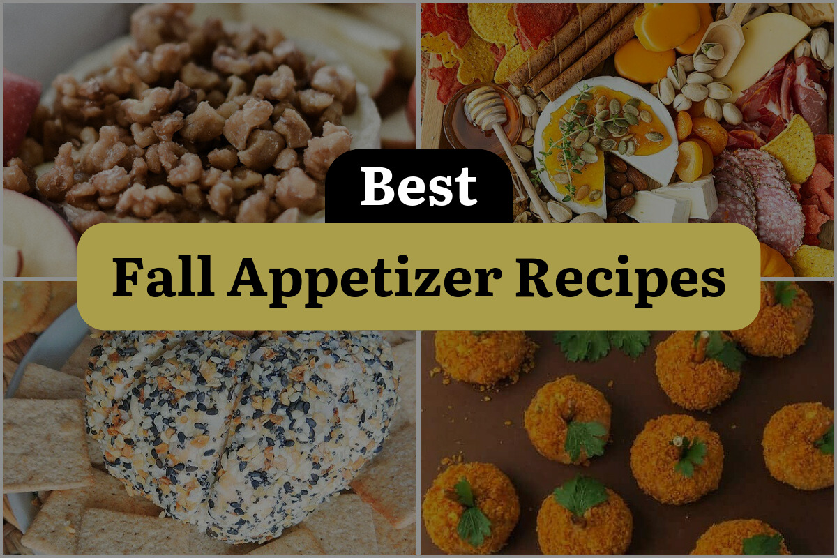 21 Best Fall Appetizer Recipes