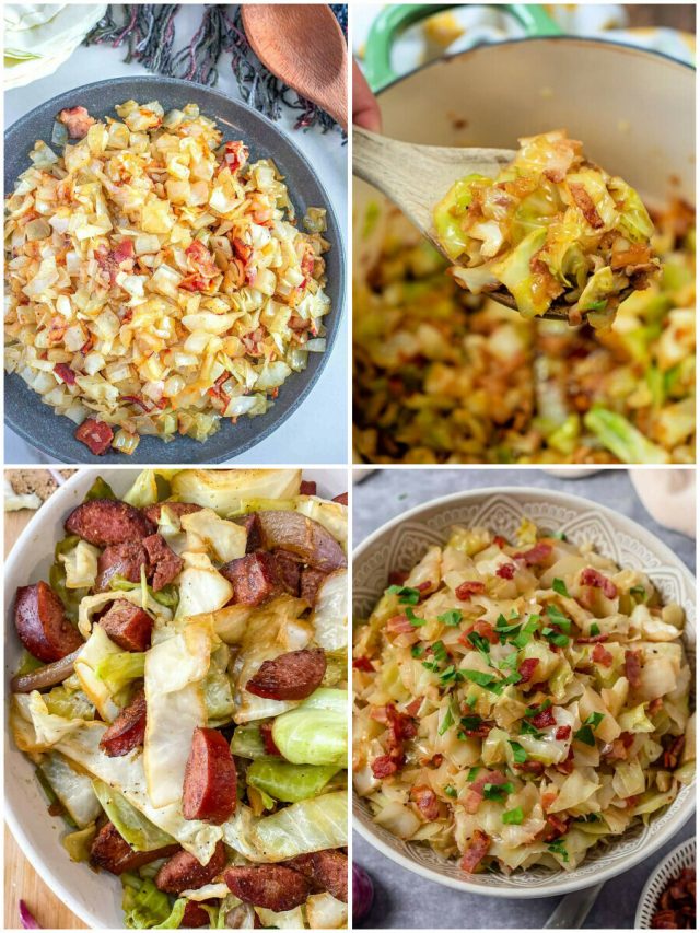 13 Fried Cabbage Recipes: Sizzling And Savory Delights!