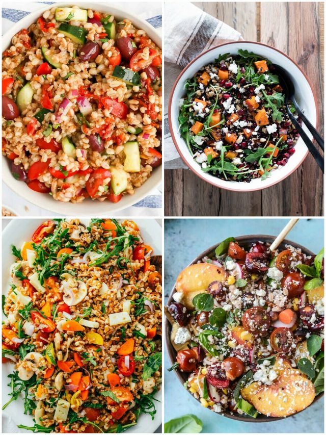 14 Grain Salad Recipes: Adding A Healthy Twist To Your Plate
