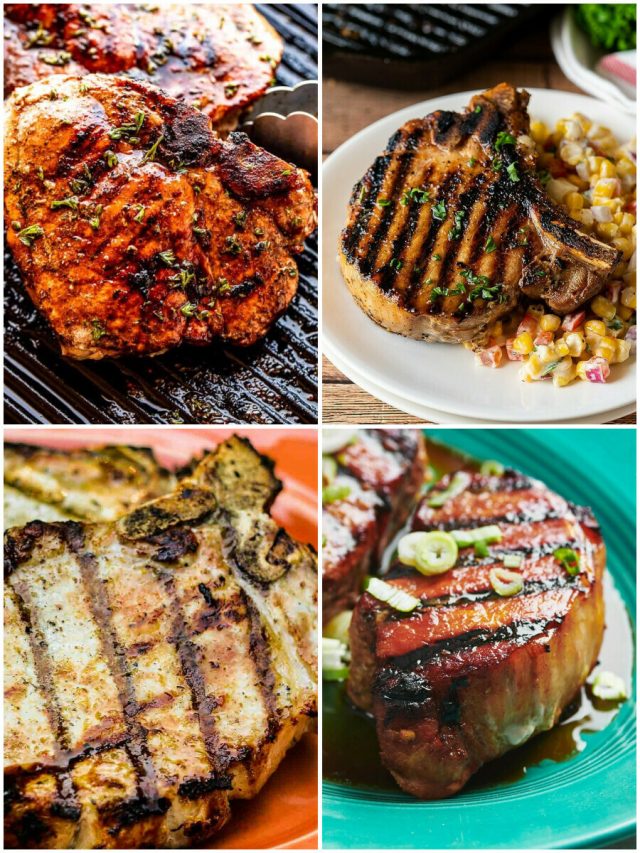 20 Grilled Pork Chop Recipes To Sizzle Up Your Taste Buds!