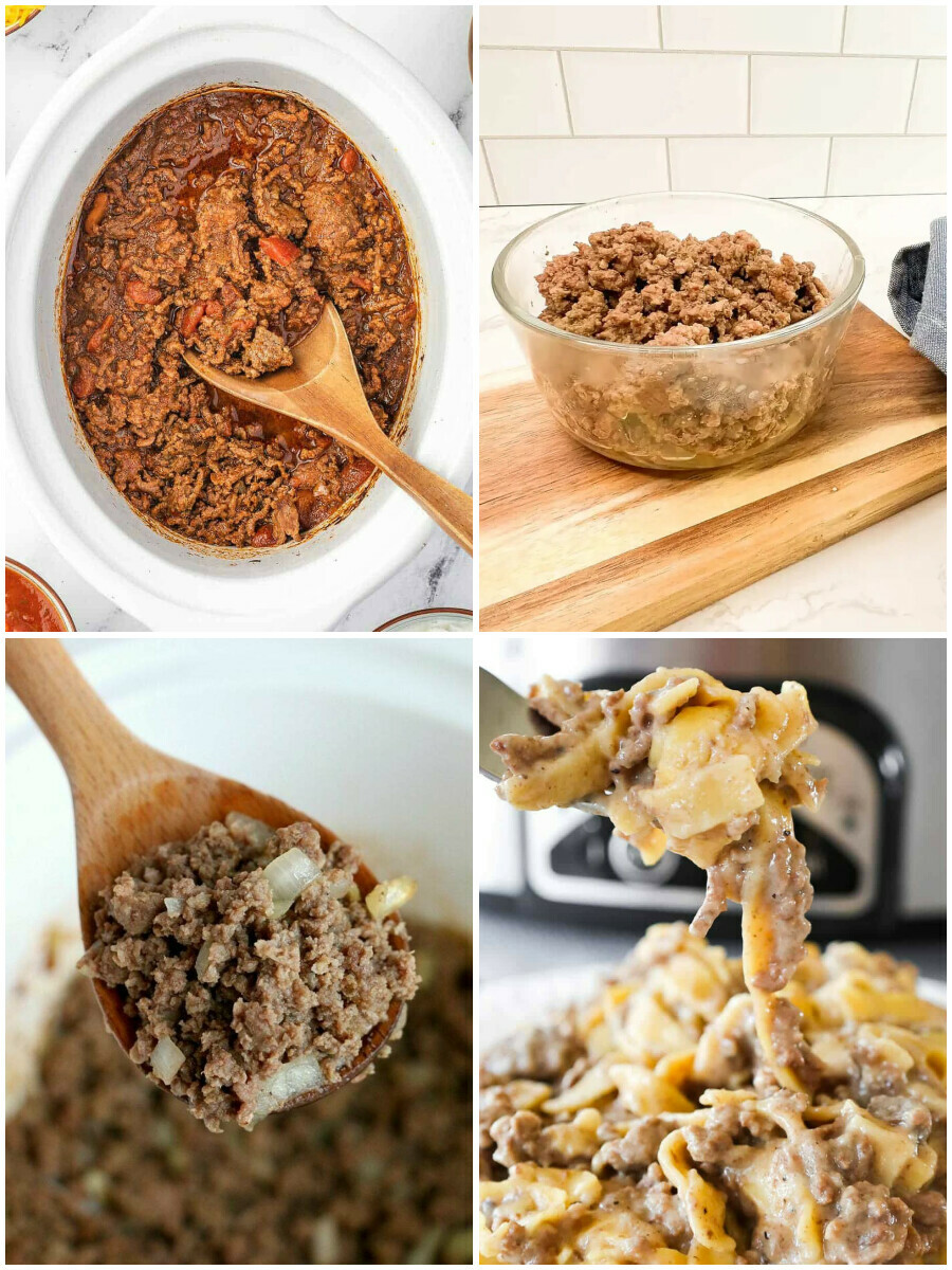 23 Ground Beef Crock Pot Recipes Thatll Bowl You Over 4914