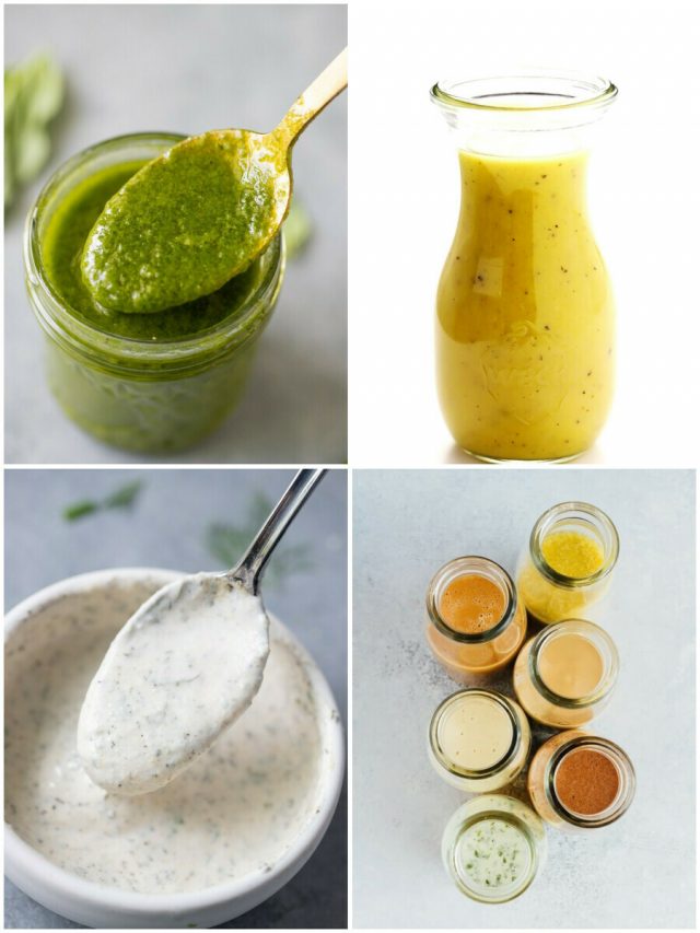 19 Healthy Salad Dressing Recipes To Dress Up Your Greens!