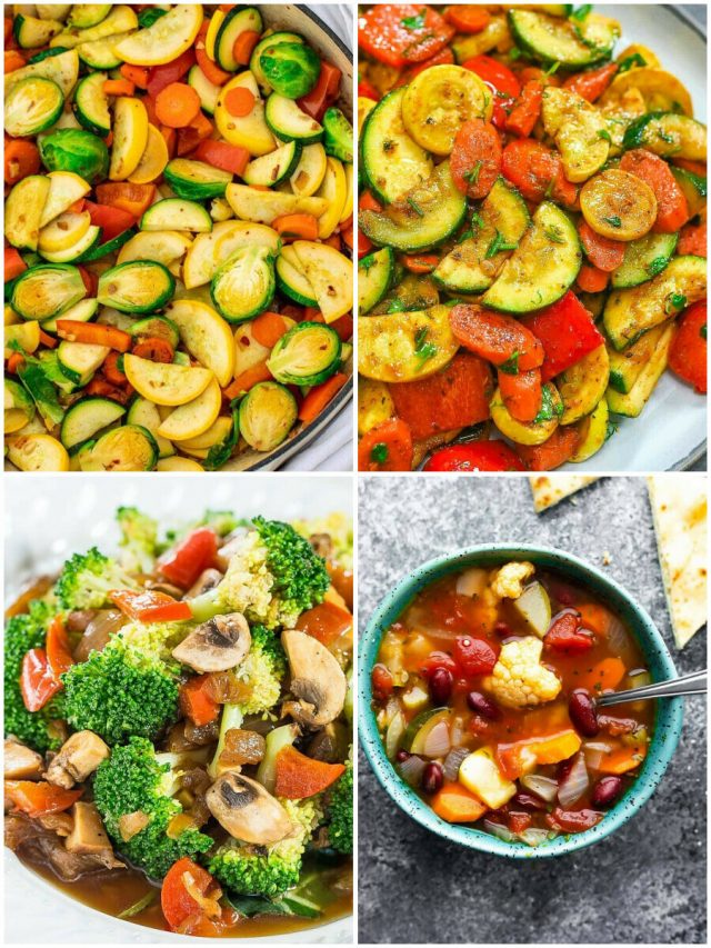 26 Healthy Vegetable Recipes That Are Simply Veg-Tastic!