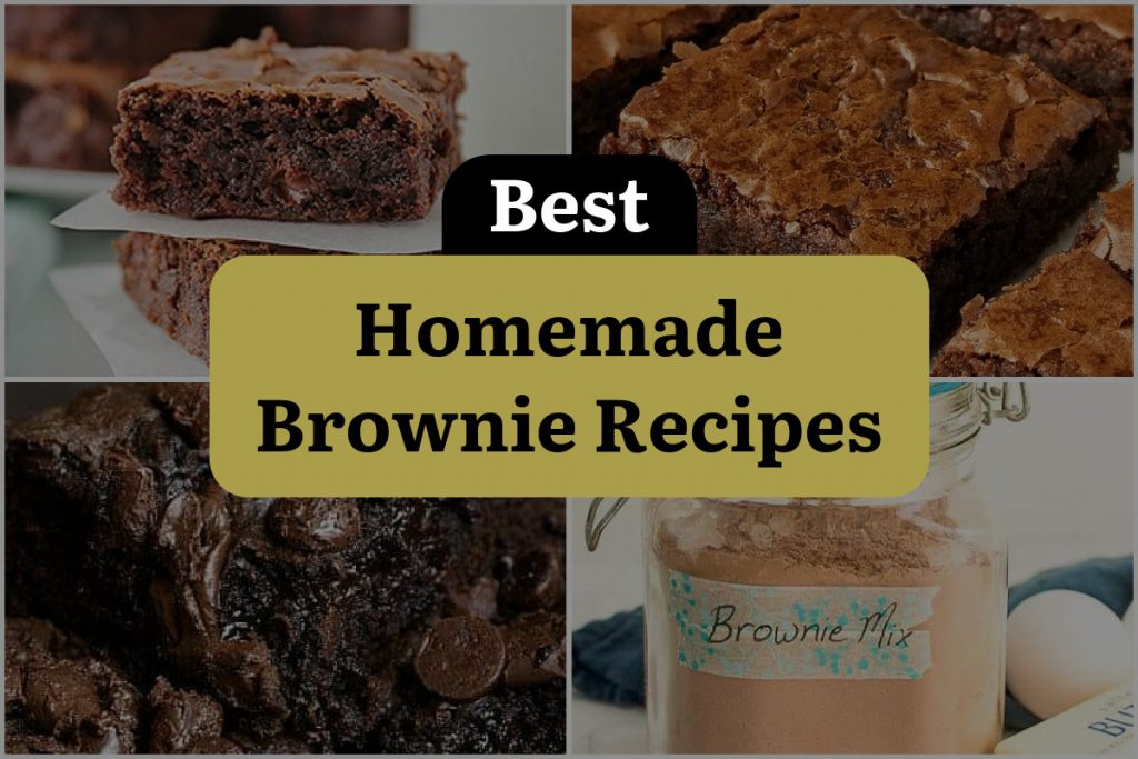 24 Homemade Brownie Recipes to Satisfy Your Sweet Tooth! DineWithDrinks