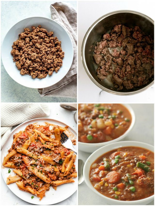 15 Instant Pot Ground Beef Recipes: Get Cookin' In A Flash!