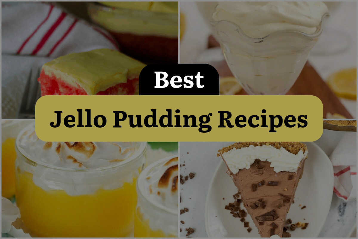 23 Best Jello Pudding Recipes