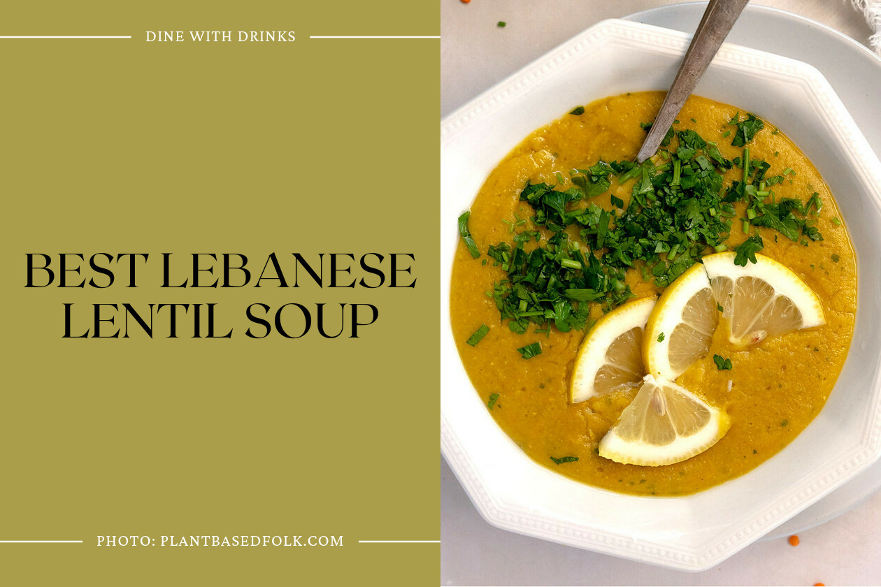 Best Lebanese Lentil Soup