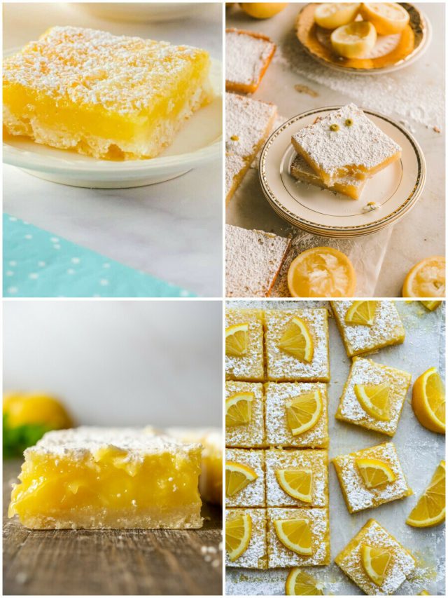 18 Lemon Bar Recipes To Satisfy Your Zesty Cravings!