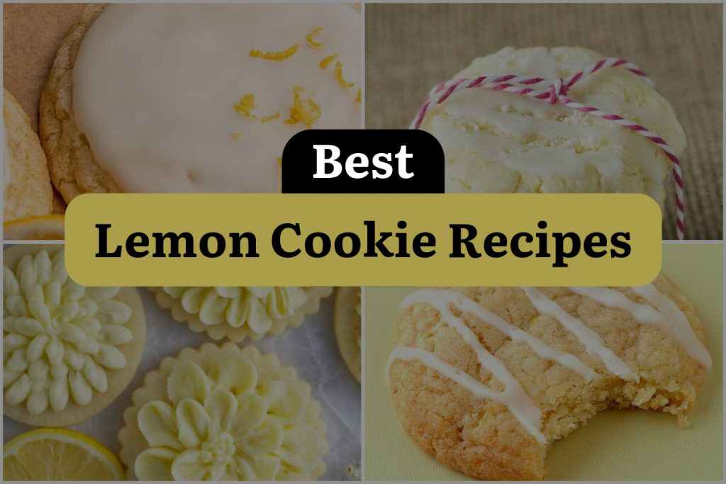 26 Lemon Cookie Recipes to Brighten Your Day DineWithDrinks