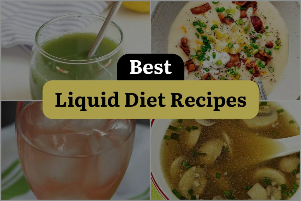 12 Liquid Diet Recipes to Sip, Slurp, and Savor DineWithDrinks