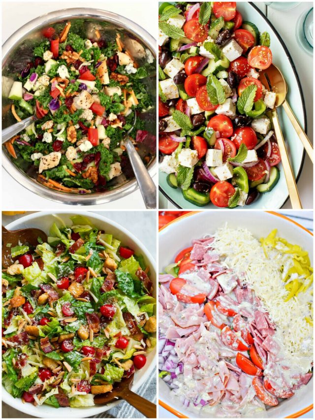 24 Lunch Salad Recipes To Make Your Taste Buds Dance!