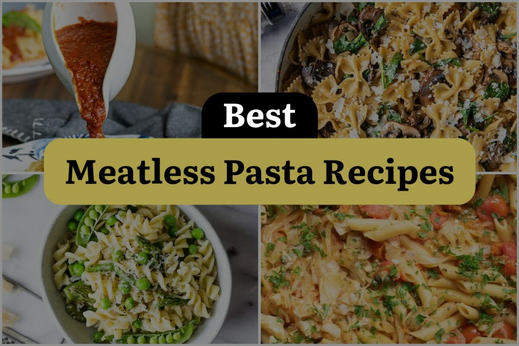 36 Meatless Pasta Recipes: Pasta Gold for Veggie Lovers! | DineWithDrinks