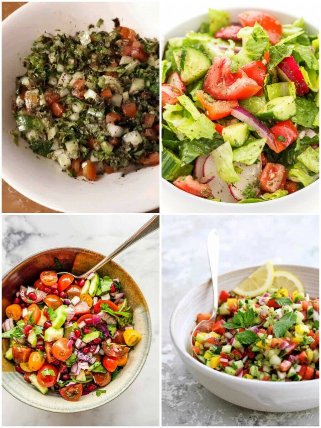 14 Middle Eastern Salad Recipes To Inspire Your Taste Buds!