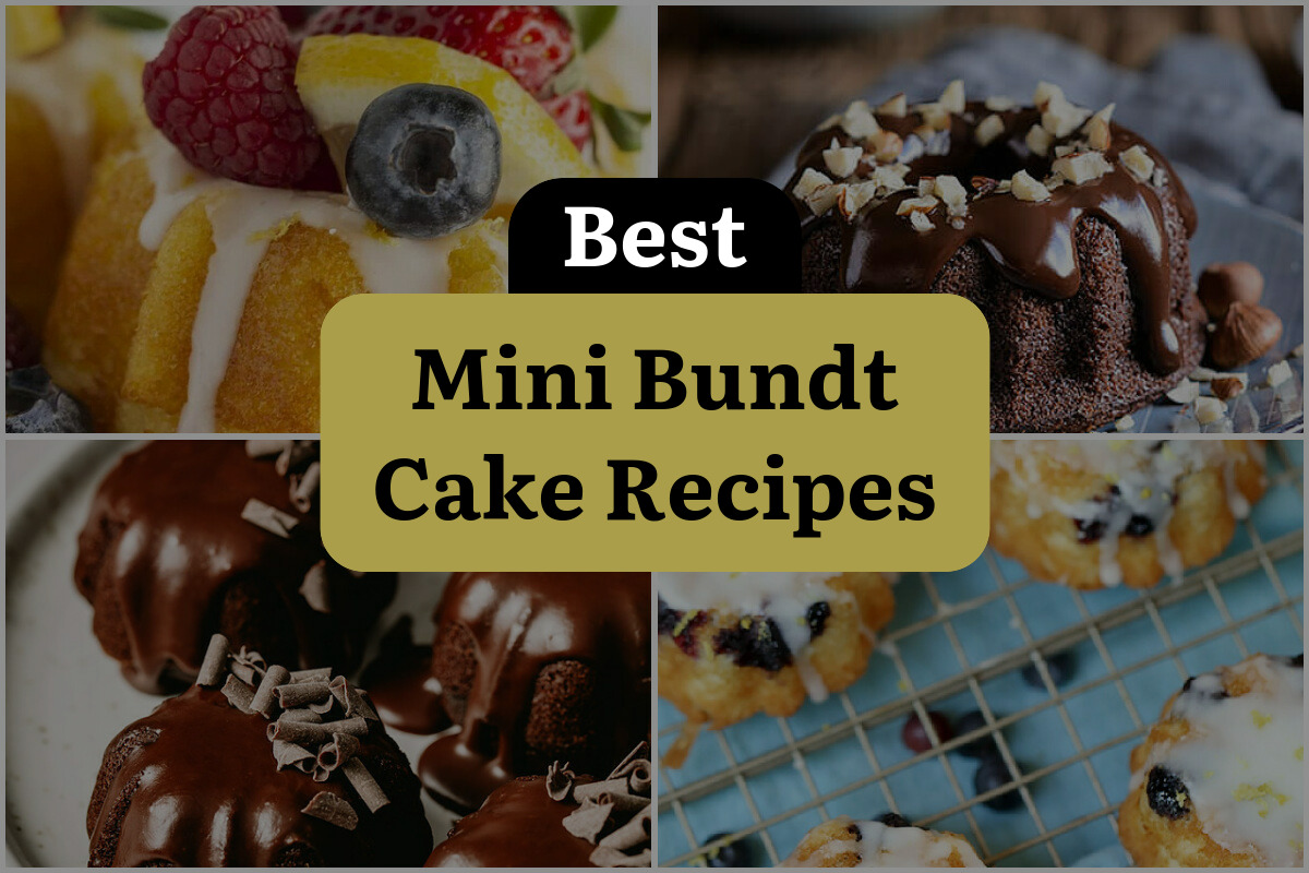 27 Best Mini Bundt Cake Recipes