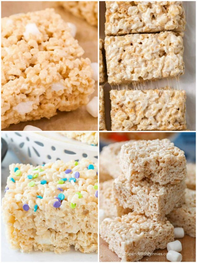 26 Rice Krispies Treats Recipes To Satisfy Your Sweet Tooth!