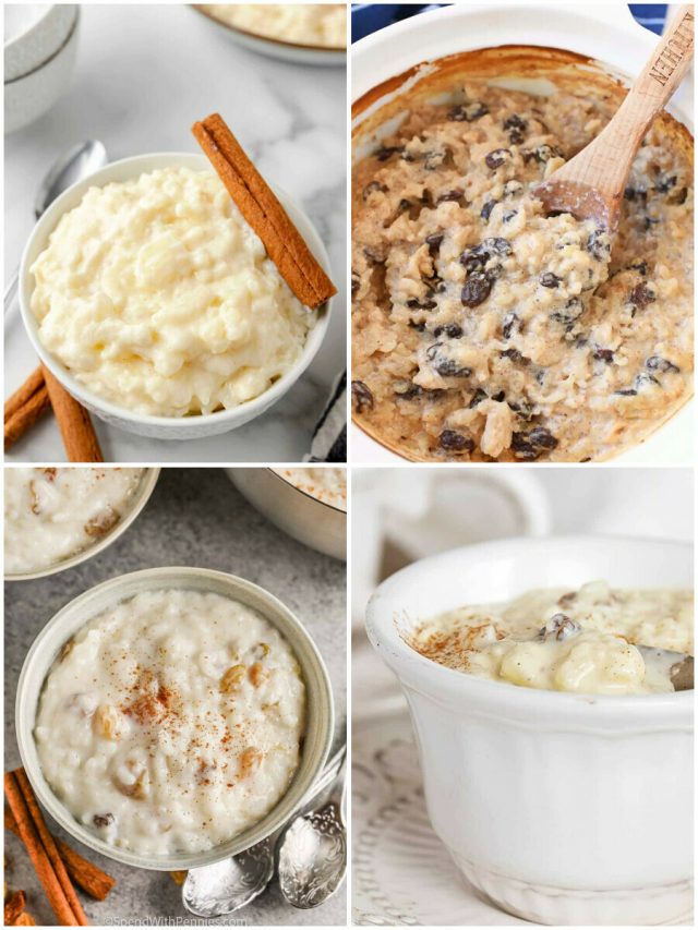 17 Rice Pudding Recipes To Satisfy Your Sweet Tooth