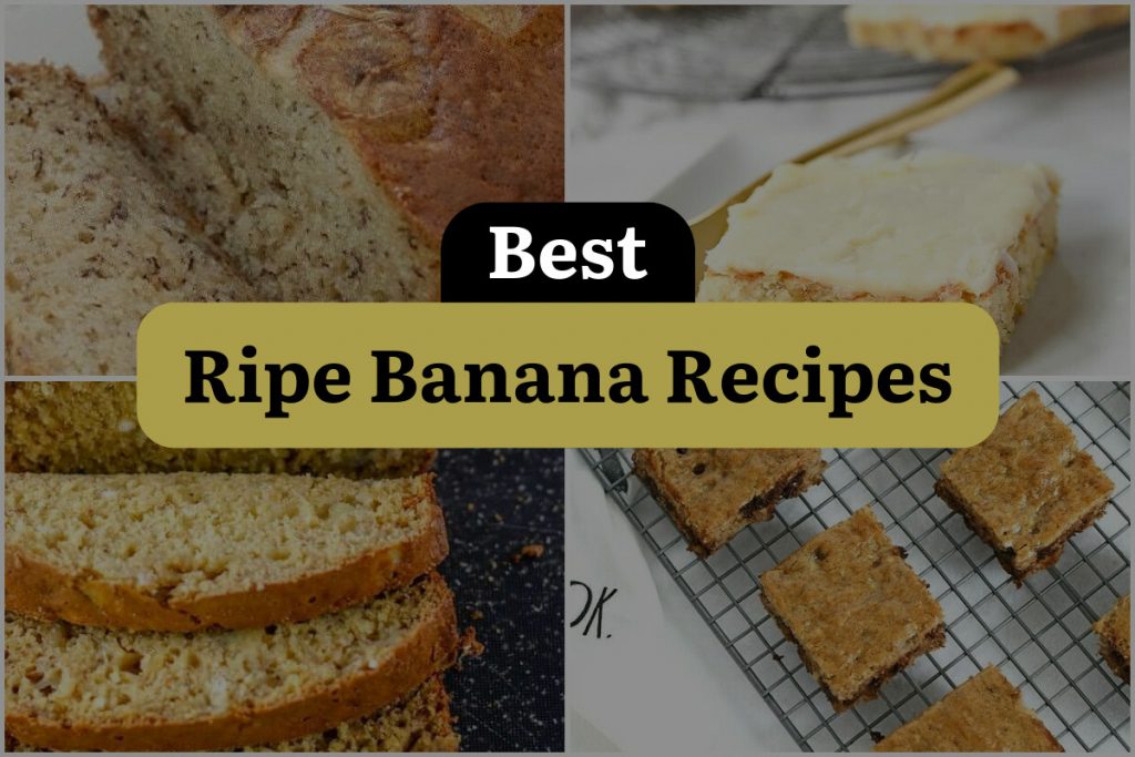24 Ripe Banana Recipes to Go Bananas For! | DineWithDrinks