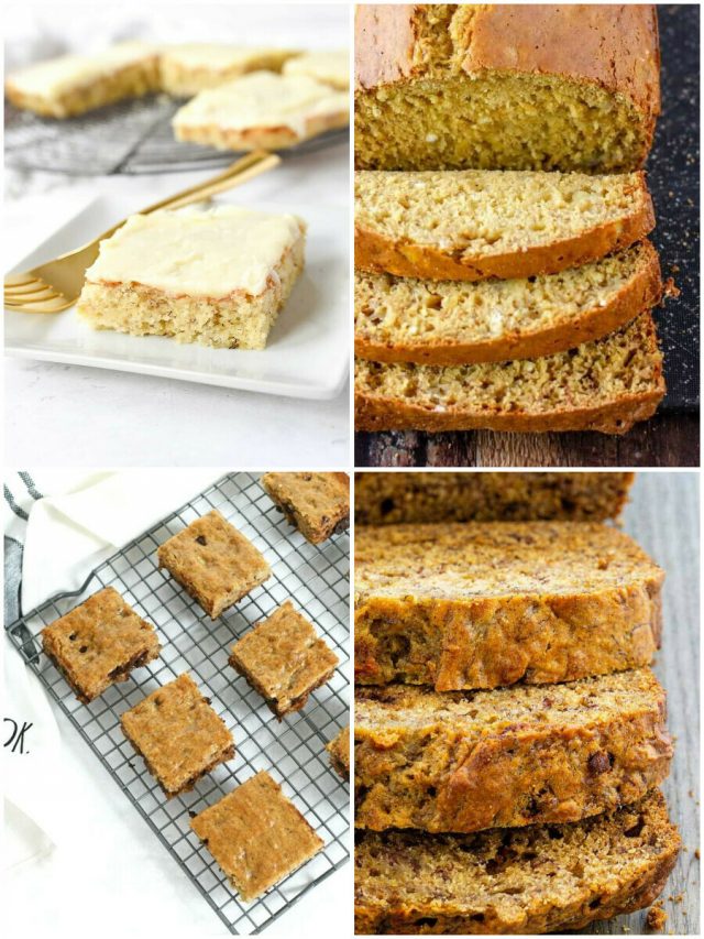 24 Ripe Banana Recipes To Go Bananas For!