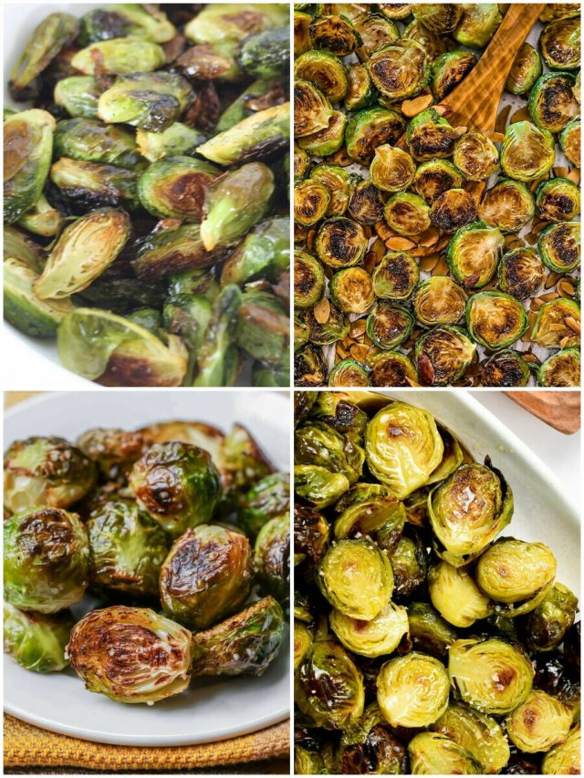 25 Roasted Brussel Sprouts Recipes To Rock Your Veggies!