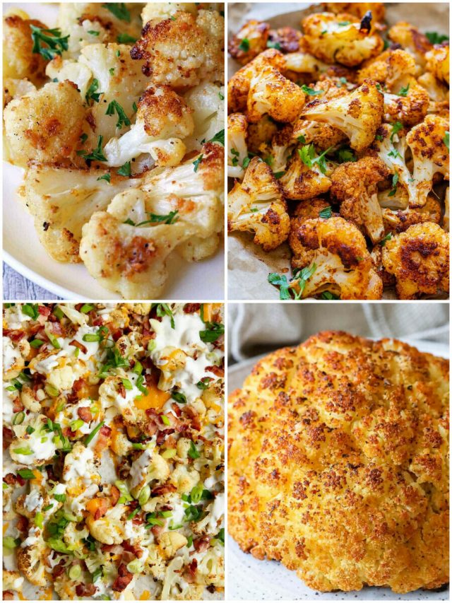 22 Roasted Cauliflower Recipes That Will Rock Your Veggies!