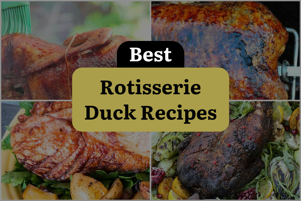 15 Best Rotisserie Duck Recipes