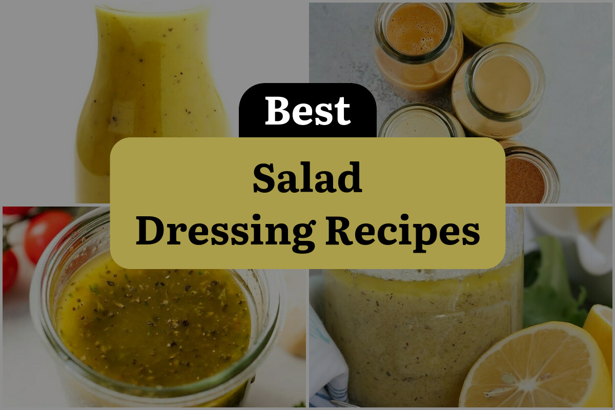 32 Best Salad Dressing Recipes