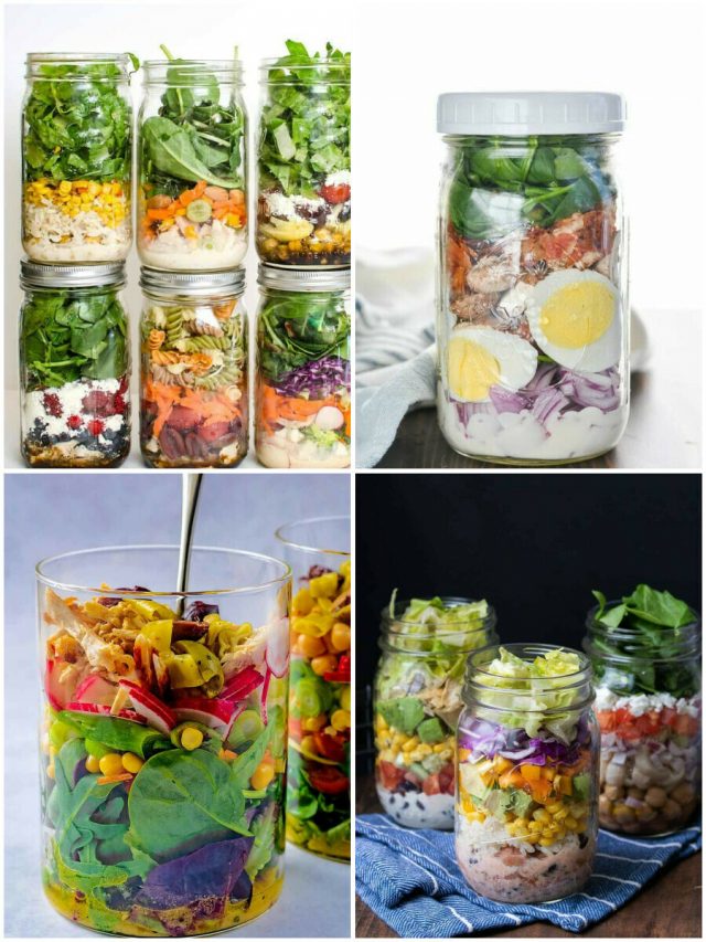 10 Salad In A Jar Recipes: Shake Up Your Lunch Game