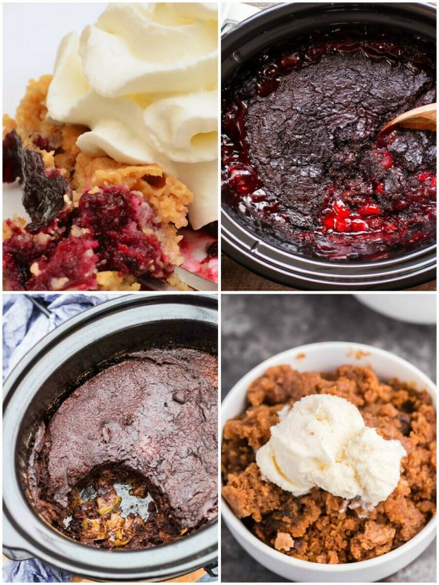 20 Best Slow Cooker Dump Cake Recipes