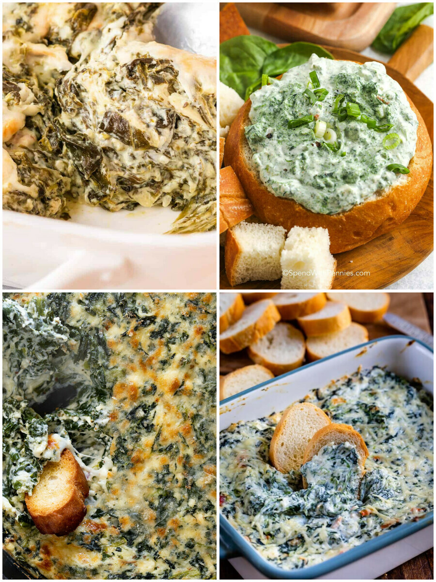 20 Spinach Dip Recipes to Make You Green with Delight