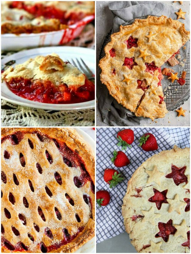 25 Strawberry Rhubarb Pie Recipes To Sweeten Your Senses!