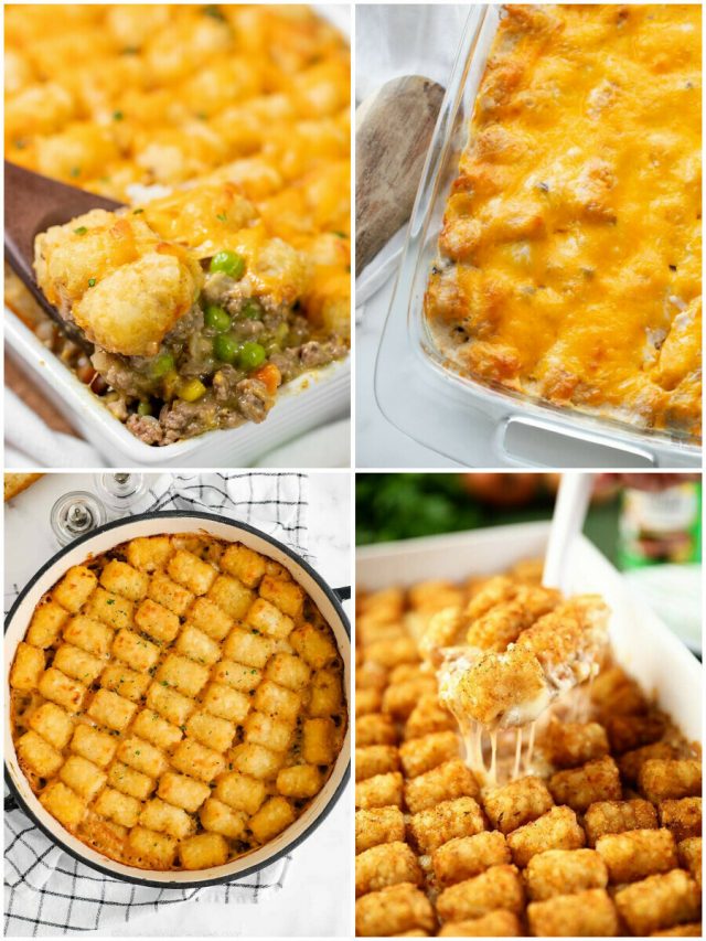 21 Tater Tot Casserole Recipes To Tantalize Your Taste Buds!
